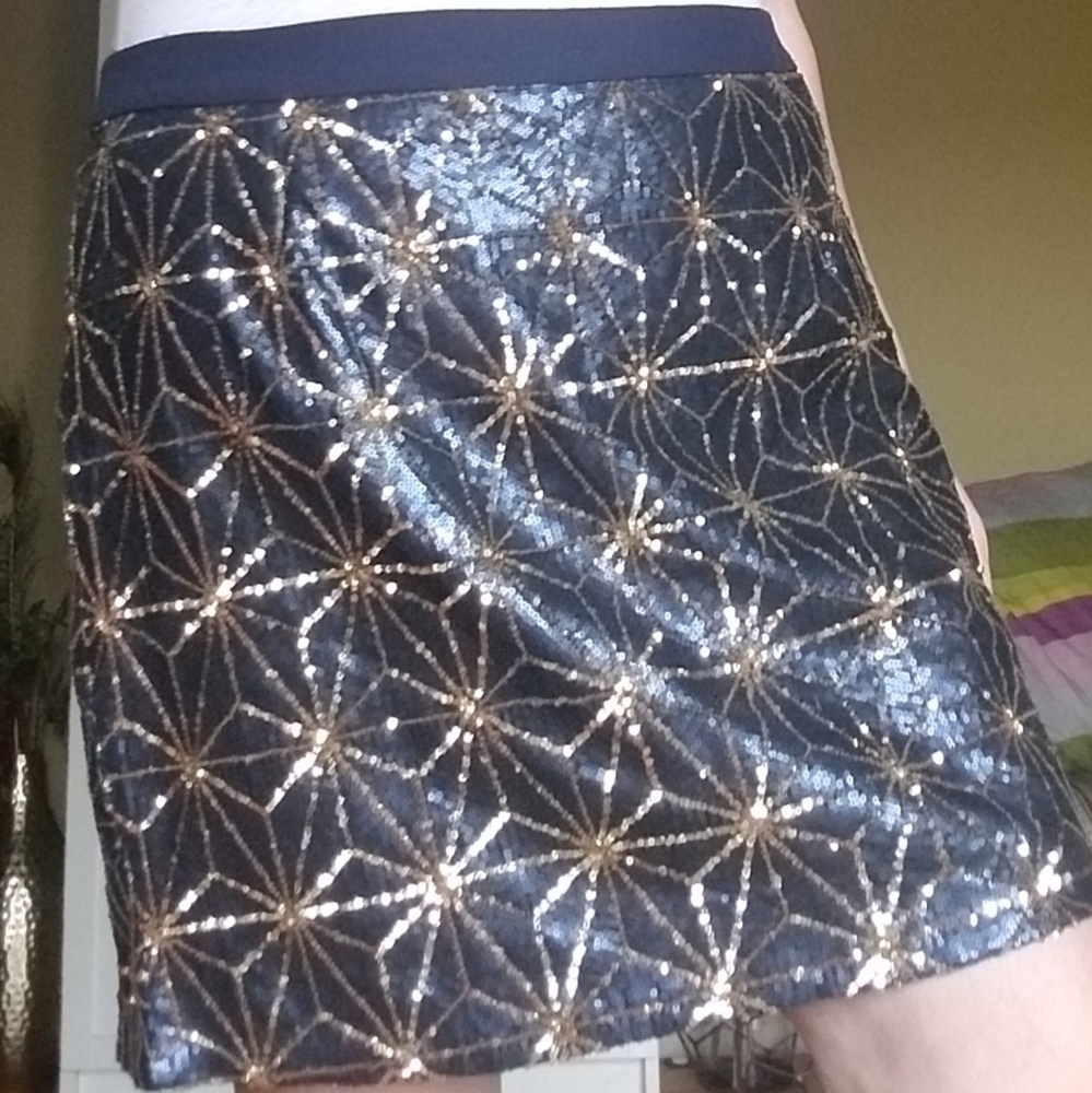 Sequin Miniskirt